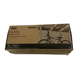 Blue Hawk Stud Mounted Bike Pulley System 50lb Stud Limit NEW